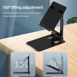 Support de tablette pliable réglable en aluminium, anti-corrosion, étanche, pour tableau de bord, bureau, <span class=keywords><strong>lit</strong></span>, compatible avec les e-readers et smartphones - Product Image 6