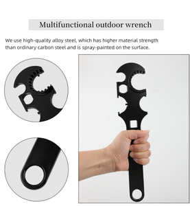 Clé à écrou multifonction en métal, haute dureté, clé combinée ergonomique et pratique - Product Image 6