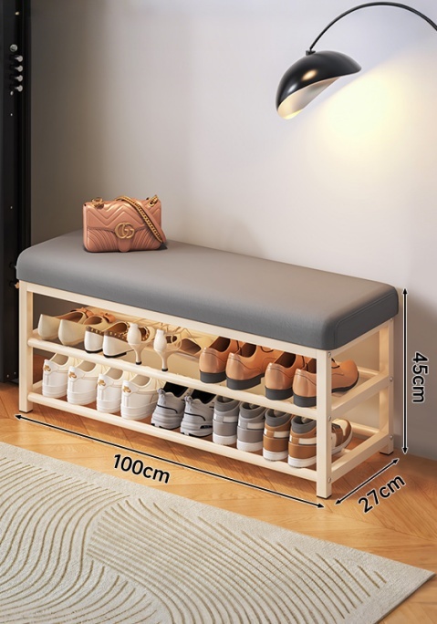 100 cm BLANC-GRISE FONCÉ