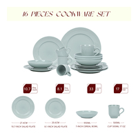 Assiettes à dîner en céramique pour mariage, lot de 20 pièces, bols à soupe, ensemble de tasses à café