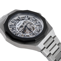 2022 Meistverkauftes Modell Mode Luxus Herren-Armbanduhren Maßgefertigte Edelstahl Automatische Mechanische Uhr