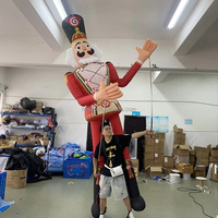 Modèle géant gonflable personnalisé de Casse-Noisette, personnage de Noël, pour affichage et décoration de centres commerciaux et festivals de fin d'année