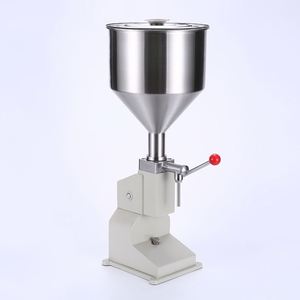 A03 Manual Small Volume Piston Essential Oil Cosmetics Lotion Bottle Paste Filling Machine 50ml - Product Image 1