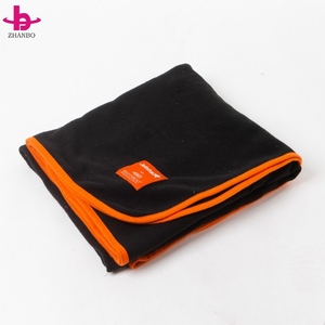 Couverture Polaire en Flanelle en Gros, Couverture de Lit Chaude en Polyester Doux Couleur Unie avec Logo Brodé Personnalisé, Cadeau OEM - Product Image 2