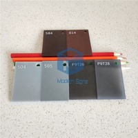 1.8mm-50mm couleurs claires coulées PMMA pour feuille de verre 125*185m panneau de signalisation acrylique coupe à la taille Service disponible
