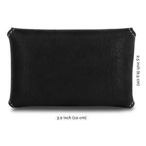 Genuine leather vintage card <b>holder</b>/cover, bank card/credit card pocket, anti-theft wallet for <b>ID</b> cards, business gifts. - Product Image 5