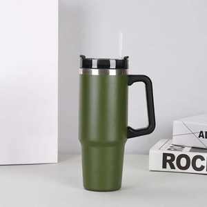 30oz Stainless Steel Insulated <b>Straw</b> Cup - Product Image 4