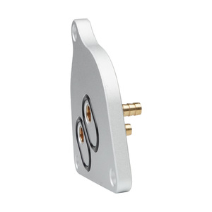 Conector para Cambio de Fluido de Transmisión, Placa de Aluminio con Accesorios de Latón de 9.7x10.3cm para Uso General - Product Image 4