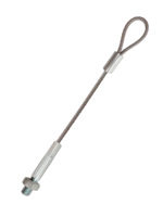 Kit de suspension de plafond en câble, système de suspension en câble d'acier inoxydable, protection durable et sécurisée, utilisation intérieure et extérieure, FENGMIN OEM