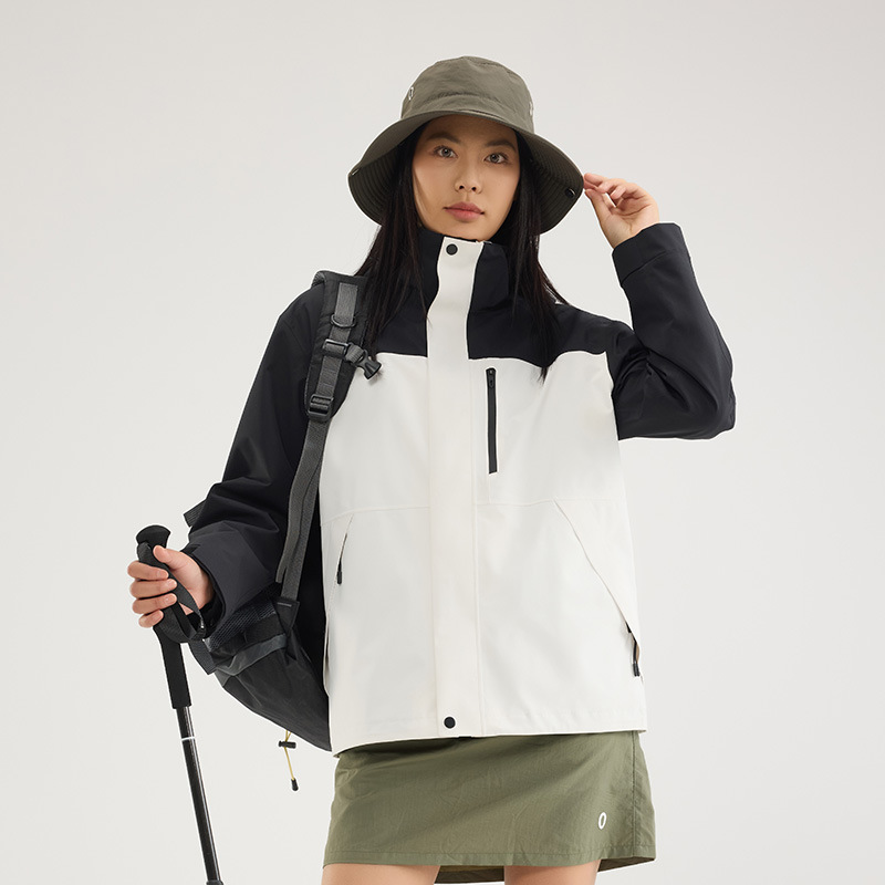 Warm white/black (down liner for men and women)