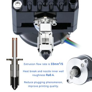 Extrudeuse pour imprimante 3d avec moteur pas à pas de 36mm M6 Short-Travel Dual Gear Upgrade Mini Extrudeuse pour CR-10 S <span class=keywords><strong>Ender</strong></span> <span class=keywords><strong>3</strong></span> <span class=keywords><strong>V2</strong></span> Series Models - Product Image 5