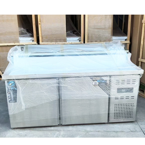 Rinascita commerciale Undercounter <span class=keywords><strong>congelatore</strong></span> <span class=keywords><strong>a</strong></span> doppia temperatura con 2 <span class=keywords><strong>cassetti</strong></span> sbrinamento manuale - Product Image 1