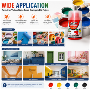 Non Toxic Water Based Color Paste for <strong>Latex</strong> Paint Emulsion Paint and <strong>Primer</strong> - Product Image 6