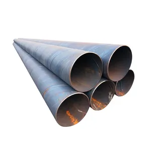 Giá tốt A106 Q235 ss400 s235jr cán nóng MS thép carbon hàn ống cho đường ống dẫn dầu xây dựng