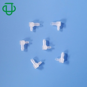 Adaptador de plástico recto con rosca macho, conector de manguera tipo barb, codo, accesorios para tuberías con rosca transparente de 1/8 pulgada (3.5mm) de diámetro interno - Product Image 1