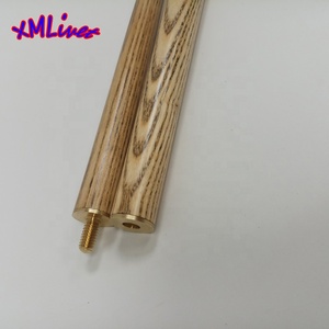 Xmlivet ฝังสนุ๊กเกอร์สีแดงแบบแฮนด์เมด1/2แบ่งออกเป็น9.5มม. พร้อมเถ้าไม้คิวทอง<span class=keywords><strong>แดง</strong></span>อุปกรณ์เสริม - Product Image 5