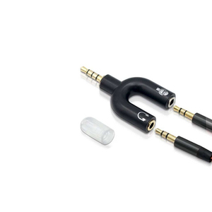 Âm Thanh Chuyển Đổi Điểm 3 Pin Để 4 Pin Cắm 3.5 Mm Splitter 1 Nam Để 2 Nữ 3.5 Mm Jack <span class=keywords><strong>adapter</strong></span> Vài Tai Nghe Máy Tính Điện Thoại - Product Image 3