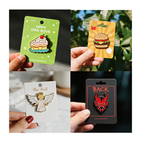 Pins de Metal Esmaltados Personalizados al por Mayor con Diseño Personalizado, Logotipo y Nombre, Lindos para Sombreros y Ropa