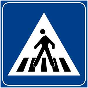 Catégorie de produit Panneau de signalisation pour piétons de 60 cm de diamètre Figure 303 Niveleuses à moteur - Product Image 2