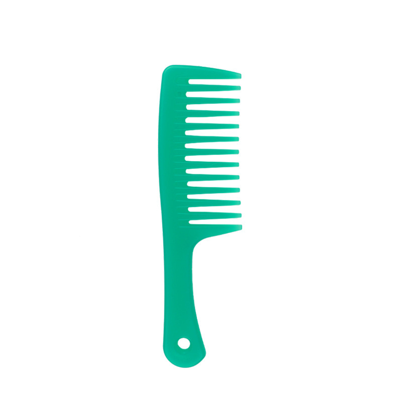 Peigne à dents larges épaissi (vert translucide)