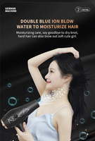 Ensemble de sèche-cheveux portable haute vitesse super professionnel, infrarouge ionique en une seule étape, utilisation en salon, outil de coiffage multifonctionnel