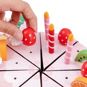 Girl Gift Party Play Food 2-1 <b>Christmas</b> Birthday <b>Cake</b> Pretend Set Children's Kitchen Toy - Product Image 4