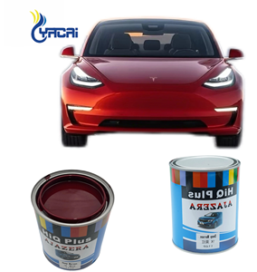 1K Autolak Basislak 1169 Diep Maroon Auto Vloeibare Coating Polyurethaan Hars voor Klassieke Auto Restauratie & Showauto's - Product Image 4