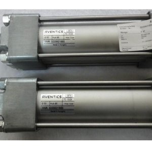 Cilindro Neumático Aventics, 50 mm de Diámetro, 85 mm de Longitud, Cuerpo de Aluminio, Montaje con Brida Estándar, Pistón de Acción Ajustable, Hecho en Hungría - Product Image 1
