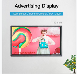 Écran tactile mural de PC TV de 43 pouces, 10 points, cadre ouvert, tout-en-un, OEM, ODM EXW, vente d'usine - Product Image 3