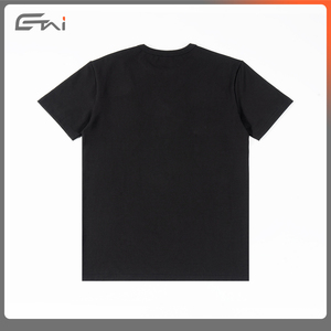 Người Đàn Ông Của Giản Dị Mỏng Phù Hợp Với Phòng Tập Thể Dục T-Shirt Cá Nhân Logo Cơ Bắp Tee Với In Kỹ Thuật Số Dệt Kim Trống Thiết Kế Hàng Đầu - Product Image 3