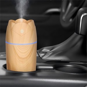 Humidificador Ultrasónico Portátil Mini de 300 ml con Forma de Botella de Agua, de Plástico de Excelente Calidad, Alimentado por USB, para el Hogar - Product Image 2