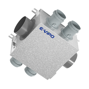 E-VIPO đa kết nối cổng MEV 250m3 EC Quạt hút im lặng MEV cơ khí chiết xuất thông gió - Product Image 3