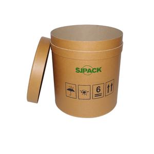 Conteneur rond en papier kraft de 38 cm x 50 cm pour l'emballage d'additifs alimentaires - Product Image 1