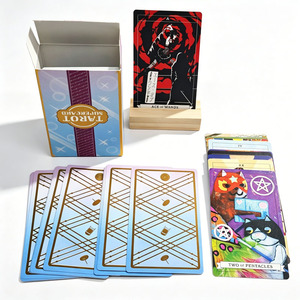 Baraja de <span class=keywords><strong>Cartas</strong></span> de <span class=keywords><strong>Tarot</strong></span> de Anime Personalizadas al por Mayor, Impresión de <span class=keywords><strong>Cartas</strong></span> de Oráculo con Etiqueta Privada, Fabricante de <span class=keywords><strong>Cartas</strong></span> de <span class=keywords><strong>Tarot</strong></span> - Product Image 1