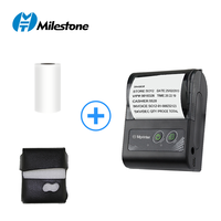 Printer Thermal Mobile Milestone MHT-P10 Mini Harga Pabrik 58mm USB+BT Stok Tersedia Mendukung Android/iOS/Windows 12 Bulan