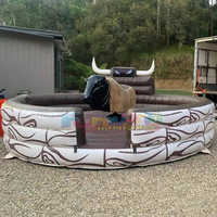 Toro Mecanico, jeux pour adultes, machine à chevaucher gonflable électrique, certification CE, couleur et taille personnalisables pour l'extérieur/l'intérieur