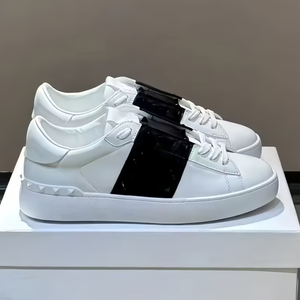 Zapatos Deportivos Casuales de Piel Genuina con Remaches Transpirables y Antideslizantes de Alta Calidad para Hombre y Mujer, Venta al Por Mayor 2026 - Product Image 1