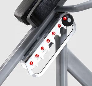 PINJIAN Équipement de fitness commercial pour salle de sport, <span class=keywords><strong>chaise</strong></span> <span class=keywords><strong>romaine</strong></span> super réglable pour la <span class=keywords><strong>musculation</strong></span> - Product Image 6