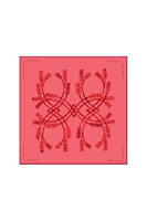 Tapis de Mahjong Moderne en Néoprène West Wind Écologique Imperméable pour 4 Joueurs Bleu Marine/Maroon/Orange/Rouge/Bleu Ciel/Vert Personnalisé