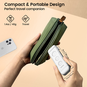 <span class=keywords><strong>Luz</strong></span> de Lectura Plegable Recargable por USB Glocusent Mini, 5 LED, Marcador de Libros LED de Bolsillo para Dormitorio, Tipo Flexible - Product Image 6