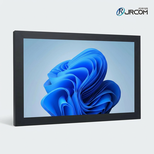 Moniteur industriel JRCOM 21,5 pouces, PC tout-en-un avec écran tactile résistif, montage mural VESA, Intel Core I5, 4 Go de RAM, 128 Go de disque dur - Product Image 1