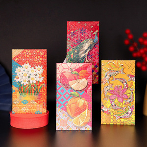 2025ซองสีแดงสุดสร้างสรรค์งานแฮนด์เมดสไตล์จีน<span class=keywords><strong>ย</strong></span>้อนยุคปั๊มทองสลักลายนูนแบบฤดูใบไม้ผลิเทศกาลตรุษจีนรุ่นพันห<span class=keywords><strong>ย</strong></span>วน - Product Image 5