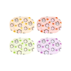 เครื่องทำความร้อนมือรูปอุ้งเท้าแมว สีชมพู สีฟ้า แบบใช้แล้วทิ้ง สำหรับนักเรียนและเด็ก ช่วยให้มืออุ่นขณะเขียนหนังสือ - Product Image 3