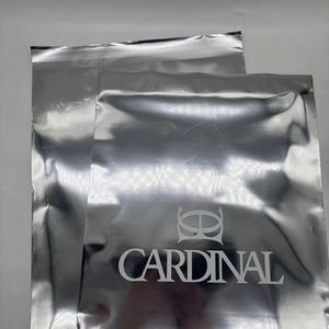 Sobres de Envío de Poliéster Plateado Metálico con Logotipo Personalizado, Bolsas de Correo de Papel de Aluminio Plateado Metálico, Tamaños Pequeño, Mediano y Grande para Ropa - Product Image 4