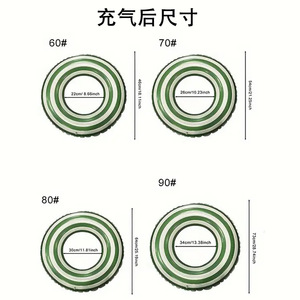 Anello da Nuoto Gonfiabile in PVC per Adulti OEM, Anello da Braccio Ispessito Pieghevole e Portatile con Design Creativo a Lecca-lecca per Stock all'Ingrosso - Product Image 6