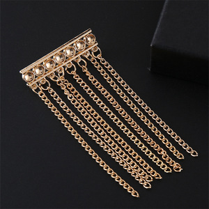 Nouvelle Broche Élégante <span class=keywords><strong>KERONG</strong></span> pour Homme, en Alliage Plaqué Argent avec Diamant et Perle, Style Simple, Pierre de Naissance de Juillet, pour Anniversaire - Product Image 2