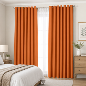 <span class=keywords><strong>Cortinas</strong></span> Opacas con Aros y Aislamiento Térmico Estilo Europeo, Color Negro, <span class=keywords><strong>para</strong></span> Sala de Estar, Dormitorio, Hotel - Product Image 5
