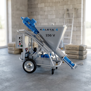 Máquina de Enlucido Kaleta 4, 230 V, Equipo de Revestimiento Automático de Alta Eficiencia, 6 m de Altura, Bomba de Espesor de 2-25 mm - Product Image 4