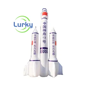 High Quality Outdoor Large Blow-up Inflatable Space Shuttle Inflatable Custom Made Spacecraft Model For Sales Promotion