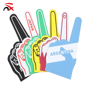 Gants en mousse EVA pour encourager au football, claquettes promotionnelles pour les doigts, claquettes pour les mains, célébration, événements sportifs, match de football - Product Image 1
